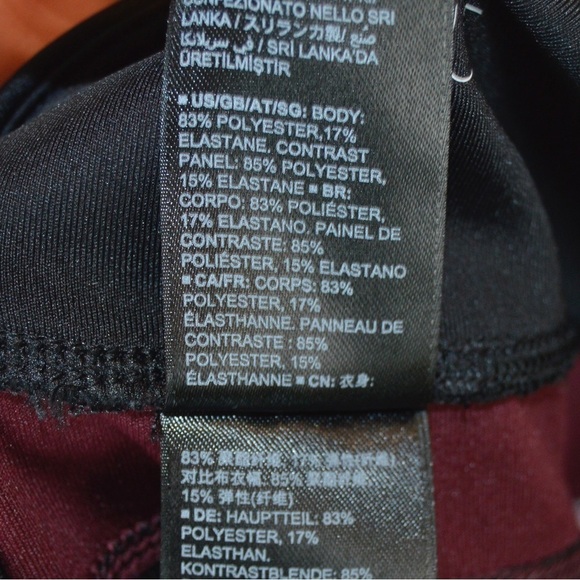 Aurique Color‎ Block Capri Sport Leggings, Size Small - Picture 8 of 9